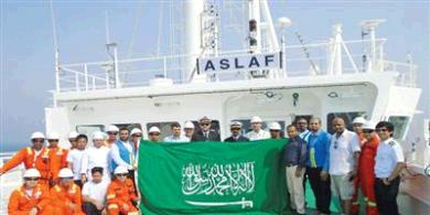 «البحري» تسجل ناقلة النفط العملاقة «أسلاف» تحت علم المملكة العربية السعودية