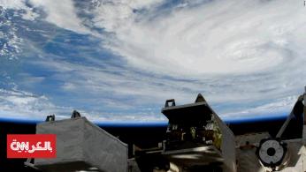 شاهد كيف يبدو إعصار 'هارفي' من الفضاء!