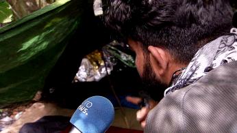 يورونيوز تستطلع الوضع المزري بمخيم اللاجئين ب'كاليه'