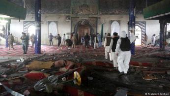 عشرات القتلى والجرحى جراء هجوم على مسجد للشيعة في أفغانستان
