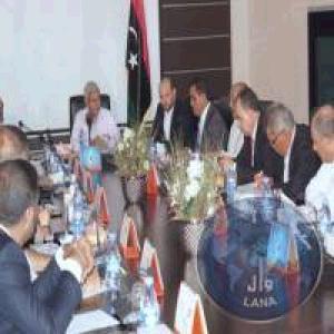 رئيس الهيئة العامة للاتصالات والمعلوماتية يبحث مع ممثلي طرابلس بمجلس النواب والمجلس الاعلى دعم الهيئة لقطاع الكهرباء .